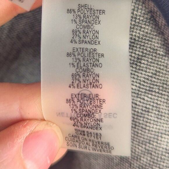 Calvin Klein Plus 20W Tweed Blazer Open Front Black White Business Casual NWT - Picture 5 of 10